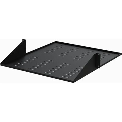 Estante para rack de servidor 2U - 2 postes - Ventilado - Negro Estante para rack de servidor 2U - 2 postes - Ventilado - Negro