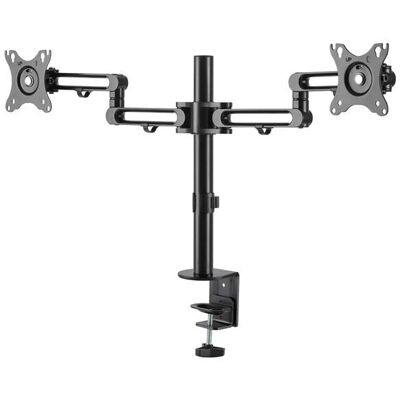 StarTech.com Dual Monitor Mount - Black - Supports 32" Displays StarTech.com Dual Monitor Mount - Black - Supports 32" Displays