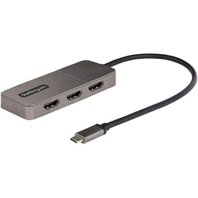 StarTech.com MST14CD123HD USB-Grafikadapter - 4K - Grau StarTech.com MST14CD123HD USB-Grafikadapter - 4K - Grau