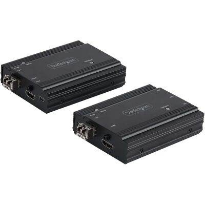 StarTech.com 4K HDMI KVM kiterjesztő fiberrel - Fekete StarTech.com 4K HDMI KVM kiterjesztő fiberrel - Fekete