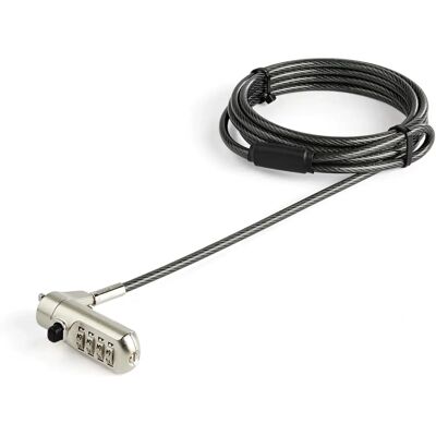 StarTech.com LTLOCKNANO Schwarzes Laptop-Kabelschloss - Sicherheit StarTech.com LTLOCKNANO Schwarzes Laptop-Kabelschloss - Sicherheit