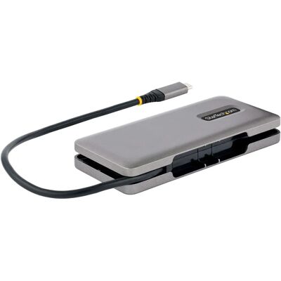 StarTech.com Hub USB-C 4 Ports, 4x USB-C, USB 3.1 10Gbps - Hub USB Type C portable avec Pass-Through de 100W - Hub USB C avec câble de 25cm StarTech.com Hub USB-C 4 Ports, 4x USB-C, USB 3.1 10Gbps - Hub USB Type C portable avec Pass-Through de 100W - Hub USB C avec câble de 25cm
