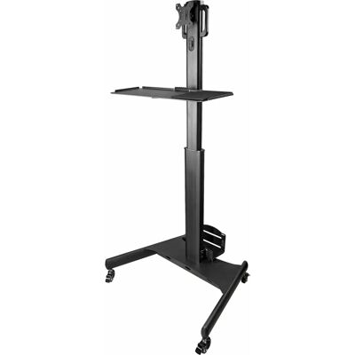 StarTech.com WKSTNCART - Mobiler Arbeitstisch mit Monitorhalterung, CPU-Halter, Tastaturablage StarTech.com WKSTNCART - Mobiler Arbeitstisch mit Monitorhalterung, CPU-Halter, Tastaturablage