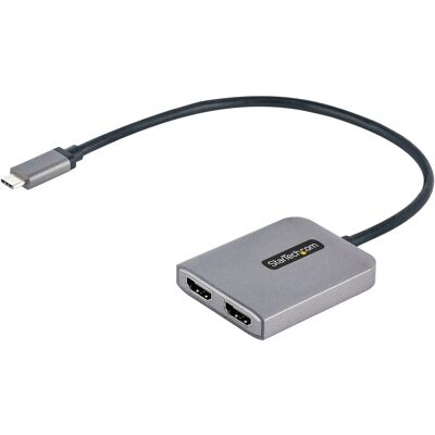 StarTech.com USB C Dual HDMI MST Hub - 4K 60Hz - for Laptop StarTech.com USB C Dual HDMI MST Hub - 4K 60Hz - for Laptop