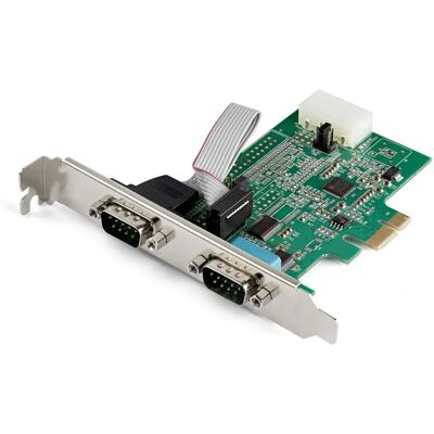 StarTech.com PCIe Serielladapter - 2 Anschlüsse - Windows/Linux StarTech.com PCIe Serielladapter - 2 Anschlüsse - Windows/Linux