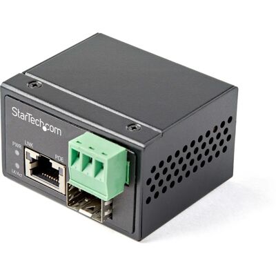 StarTech.com IMC1GSFP30W Glasfaser-zu-Ethernet-Adapter - Industrie, PoE+ StarTech.com IMC1GSFP30W Glasfaser-zu-Ethernet-Adapter - Industrie, PoE+