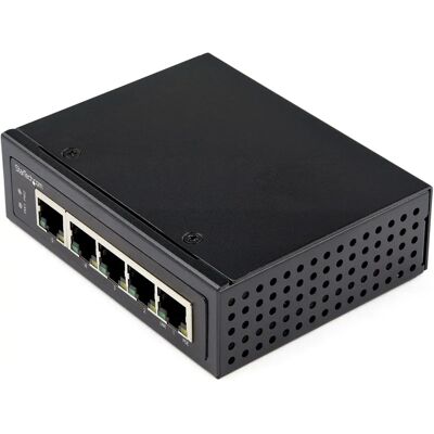 StarTech.com IESC1G50UP Industrieller 5-Port Gigabit PoE Switch StarTech.com IESC1G50UP Industrieller 5-Port Gigabit PoE Switch