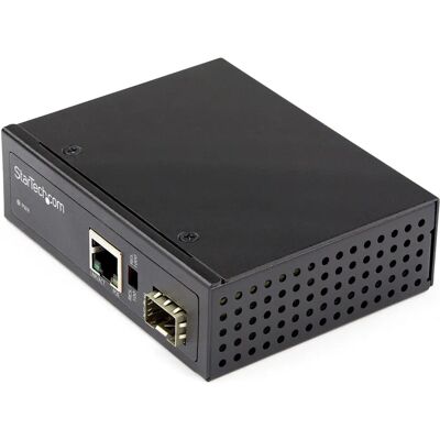 StarTech.com StarTech.com IMC1GSFP60W Convertisseur Industriel de Fibre à Ethernet PoE+ - Multi-mode, Single-mode - Noir - Publicité StarTech.com StarTech.com IMC1GSFP60W Convertisseur Industriel de Fibre à Ethernet PoE+ - Multi-mode, Single-mode - Noir - Publicité