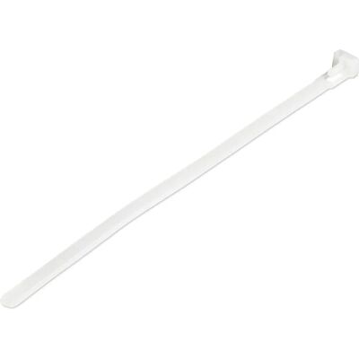 StarTech.com Ataduras de Nylon Reutilizables - 8 pulgadas, Blanco StarTech.com Ataduras de Nylon Reutilizables - 8 pulgadas, Blanco