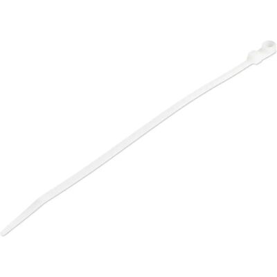 StarTech.com CBMZTS10N8 Fascetta di cablaggio bianca riutilizzabile StarTech.com CBMZTS10N8 Fascetta di cablaggio bianca riutilizzabile