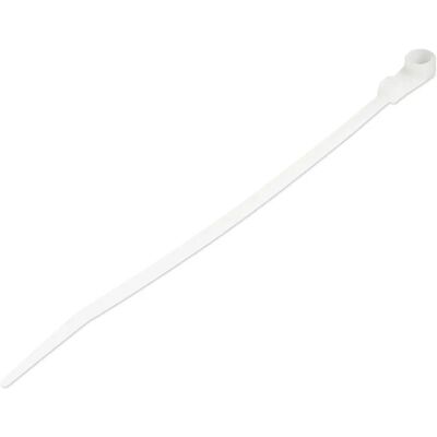 StarTech.com Nylon wiederlösbare Kabelbinder - Weiß - 100 St StarTech.com Nylon wiederlösbare Kabelbinder - Weiß - 100 St