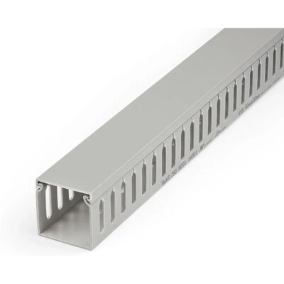 StarTech.com Goulotte gris - 2m - Système de gestion des câbles - Publicité StarTech.com Goulotte gris - 2m - Système de gestion des câbles - Publicité
