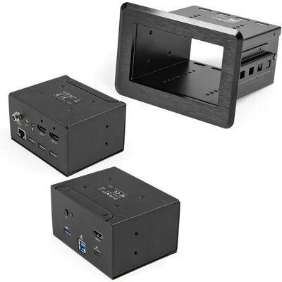 StarTech.com Konferenzraumbasisstation - 4K HDMI, USB-C, GbE - Schwarz StarTech.com Konferenzraumbasisstation - 4K HDMI, USB-C, GbE - Schwarz