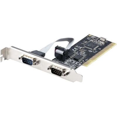 StarTech.com PCI2S5502 2-Port RS232 Serielle Schnittstellenkarte - Schwarz - PCI Express StarTech.com PCI2S5502 2-Port RS232 Serielle Schnittstellenkarte - Schwarz - PCI Express