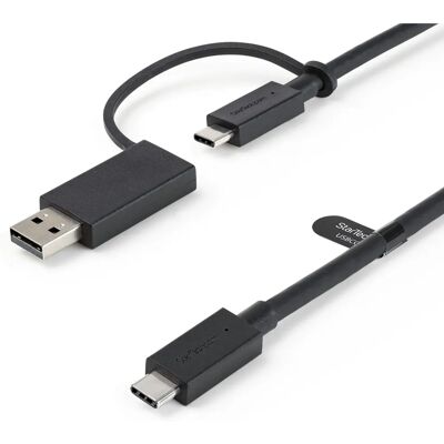 StarTech.com USB-C–C & A hybridkaapeli - 10Gbps, 100W StarTech.com USB-C–C & A hybridkaapeli - 10Gbps, 100W