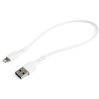 Câble Lightning Aramide Blanc 30cm StarTech.com - Publicité Câble Lightning Aramide Blanc 30cm StarTech.com - Publicité