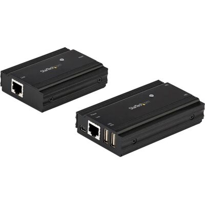 StarTech.com USB2004EXT100 USB Extender Hub - Zwart StarTech.com USB2004EXT100 USB Extender Hub - Zwart