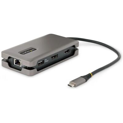 StarTech.com DKT31CDHPD3 Laptop Dock - Harmaa StarTech.com DKT31CDHPD3 Laptop Dock - Harmaa