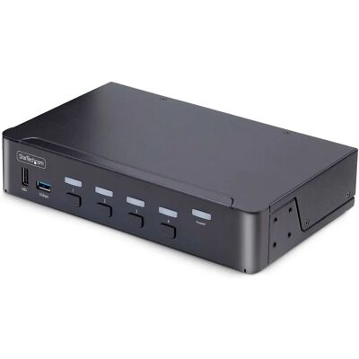 StarTech.com 4-Port DisplayPort 8K KVM Switch - Black StarTech.com 4-Port DisplayPort 8K KVM Switch - Black