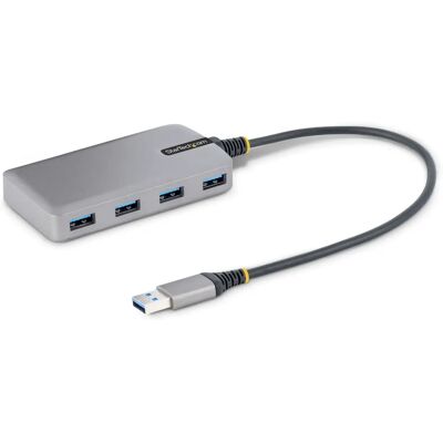 StarTech.com 4-Port USB-Hub - USB 3.0 5Gbps Tragbar - Grau StarTech.com 4-Port USB-Hub - USB 3.0 5Gbps Tragbar - Grau