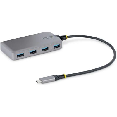 StarTech.com 4-Port USB-C Hub - 5Gbps - Busbetrieben - Tragbar StarTech.com 4-Port USB-C Hub - 5Gbps - Busbetrieben - Tragbar