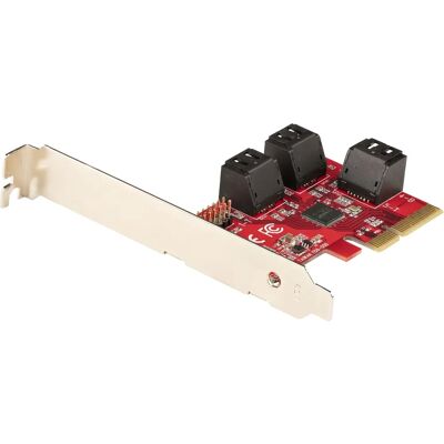 Carte SATA PCIe StarTech.com - 6 Ports - 6Gbps Carte SATA PCIe StarTech.com - 6 Ports - 6Gbps