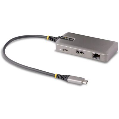 StarTech.com 103B-USBC-MULTIPORT Laptop Dock - Szürke StarTech.com 103B-USBC-MULTIPORT Laptop Dock - Szürke
