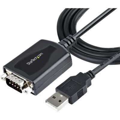 StarTech.com USB-zu-Serial Kabel - 1m, Schwarz StarTech.com USB-zu-Serial Kabel - 1m, Schwarz
