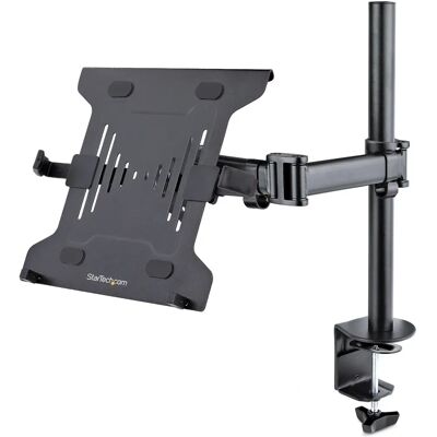 StarTech.com Laptop Schreibtischhalterung - VESA-Tablett, Schwarz, 86,4cm StarTech.com Laptop Schreibtischhalterung - VESA-Tablett, Schwarz, 86,4cm