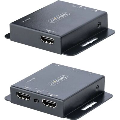 StarTech.com 4K HDMI Extender over CAT6 - 130ft/230ft, IR, PoC StarTech.com 4K HDMI Extender over CAT6 - 130ft/230ft, IR, PoC