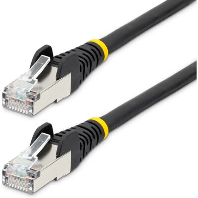 StarTech.com NLBK-2M-CAT6A-PATCH 2m LSZH Ethernetkabel - Schwarz - 10GbE StarTech.com NLBK-2M-CAT6A-PATCH 2m LSZH Ethernetkabel - Schwarz - 10GbE