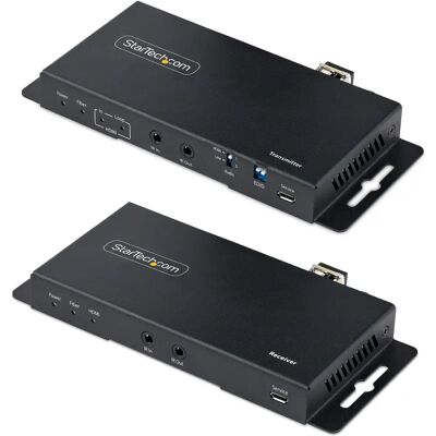 Kit d'Extension HDMI 4K sur Fibre StarTech.com - Noir Kit d'Extension HDMI 4K sur Fibre StarTech.com - Noir