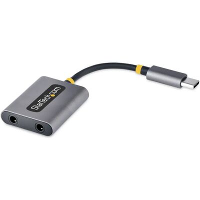 StarTech.com Divisor de Áudio USB-C - Cinza StarTech.com Divisor de Áudio USB-C - Cinza