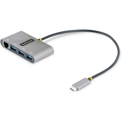 StarTech.com Hub USB-C 3 Ports avec Ethernet - Dock de Voyage Compact StarTech.com Hub USB-C 3 Ports avec Ethernet - Dock de Voyage Compact