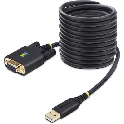 StarTech.com 1P10FFCN-USB-SERIAL Cable Serial Negro USB Tipo-A DB-9 StarTech.com 1P10FFCN-USB-SERIAL Cable Serial Negro USB Tipo-A DB-9