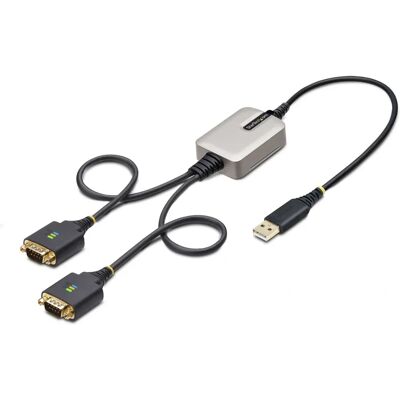 Cavo adattatore USB a seriale a 2 porte StarTech.com - 60cm Cavo adattatore USB a seriale a 2 porte StarTech.com - 60cm