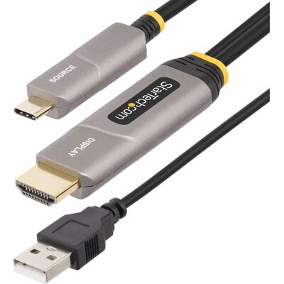 StarTech.com 146B-USBC-HDMI4K-AOC USB-C till HDMI 4K Kabeladapter StarTech.com 146B-USBC-HDMI4K-AOC USB-C till HDMI 4K Kabeladapter