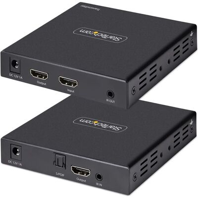 Extendeur HDMI 4K StarTech.com sur câble CAT5/CAT6, HDR 60Hz, jusqu'à 70 pieds - Publicité Extendeur HDMI 4K StarTech.com sur câble CAT5/CAT6, HDR 60Hz, jusqu'à 70 pieds - Publicité