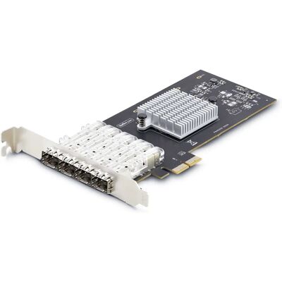 StarTech.com P041GI-NETWORK-CARD Nätverkskort - Grå - 4-portars Gigabit Ethernet PCIe 2.0 x2 StarTech.com P041GI-NETWORK-CARD Nätverkskort - Grå - 4-portars Gigabit Ethernet PCIe 2.0 x2