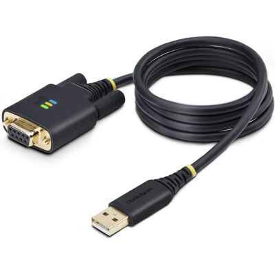 StarTech.com 1M USB Serial Cable - Black StarTech.com 1M USB Serial Cable - Black
