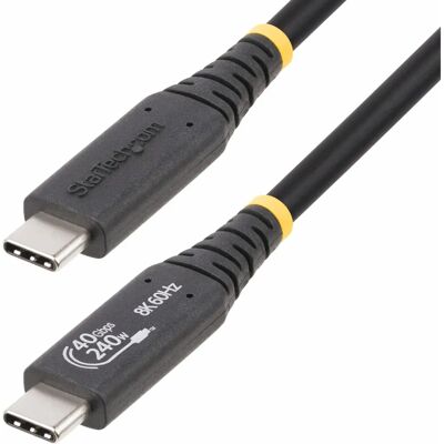StarTech.com 50cm USB4-kabel - USB-C 40Gbps - 8K Video Power StarTech.com 50cm USB4-kabel - USB-C 40Gbps - 8K Video Power