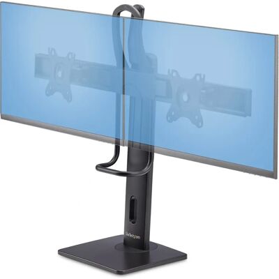 StarTech.com Dual Monitor Stand - Black - 17-27 inch StarTech.com Dual Monitor Stand - Black - 17-27 inch