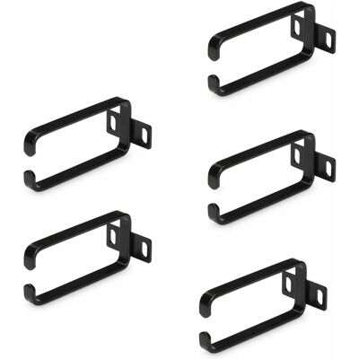 StarTech.com Anneau de gestion de câbles D 1U Noir - Accessoire rack StarTech.com Anneau de gestion de câbles D 1U Noir - Accessoire rack