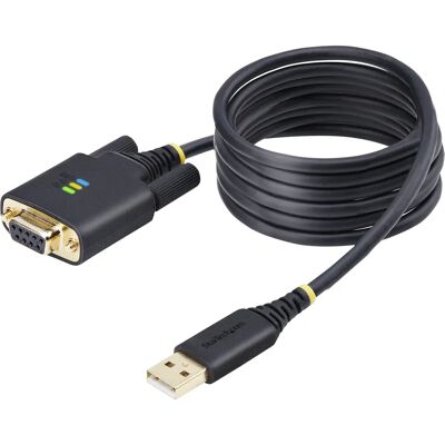 StarTech.com USB Serieel DCE Adapter Kabel - Zwart - 2m StarTech.com USB Serieel DCE Adapter Kabel - Zwart - 2m