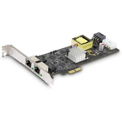 StarTech.com Dual 2,5Gbps PoE Netzwerkkarte - PCIe StarTech.com Dual 2,5Gbps PoE Netzwerkkarte - PCIe