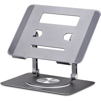 StarTech.com Laptop-Ständer - Silber - Verstellbar - 360° Drehbar - Laptop-Halterung StarTech.com Laptop-Ständer - Silber - Verstellbar - 360° Drehbar - Laptop-Halterung