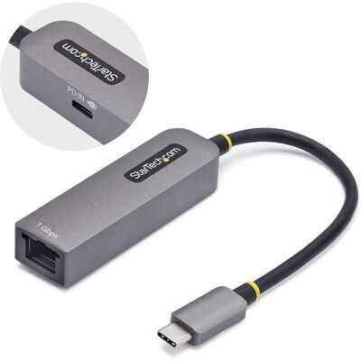 Startech.com USB-C zu Ethernet Adapter, Gigabit - 5000 Mbit/s Startech.com USB-C zu Ethernet Adapter, Gigabit - 5000 Mbit/s
