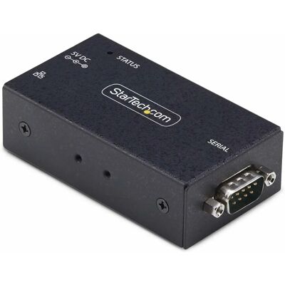 StarTech.com Seriell till Ethernet-adapter - Svart - RS-232, RJ-45, Industriell StarTech.com Seriell till Ethernet-adapter - Svart - RS-232, RJ-45, Industriell