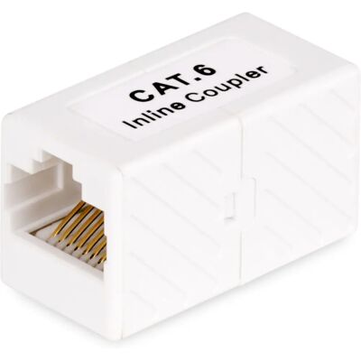 StarTech.com Rj45 Enchufe, Inline Cat6 Blanco - Extensor Ethernet StarTech.com Rj45 Enchufe, Inline Cat6 Blanco - Extensor Ethernet