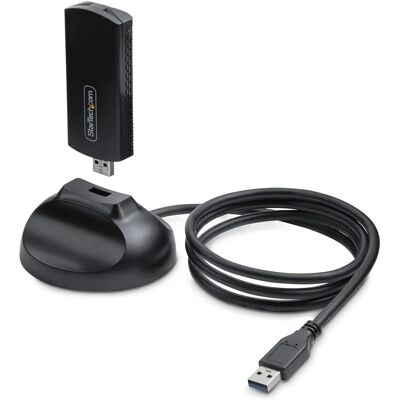 Adattatore Wi-Fi 6E USB StarTech.com - Scheda di Rete - Nero Adattatore Wi-Fi 6E USB StarTech.com - Scheda di Rete - Nero